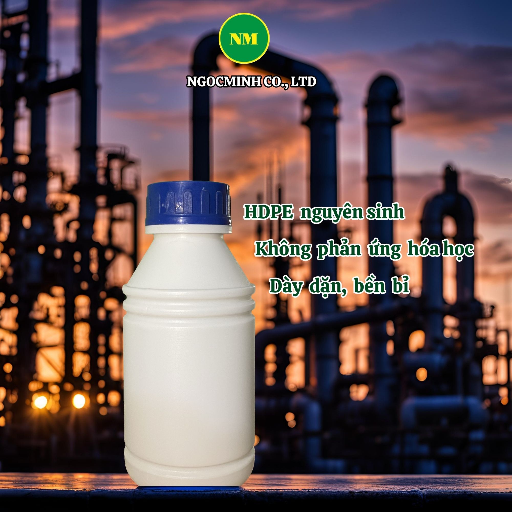 chai nhựa hdpe 500ml 