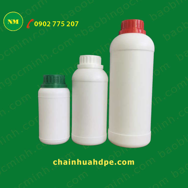 chai nhựa hdpe 240ml-500ml-1000ml