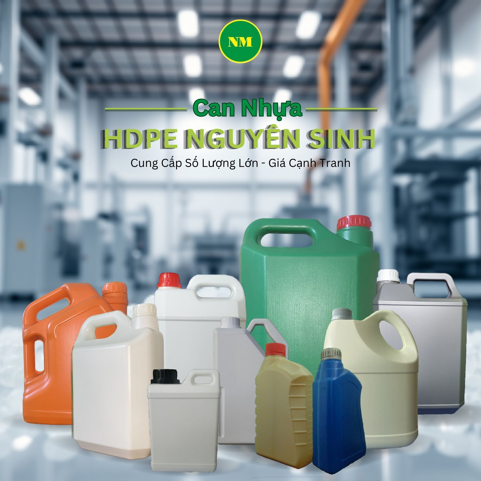 can nhựa hdpe, sản xuất can nhựa theo yêu cầu 